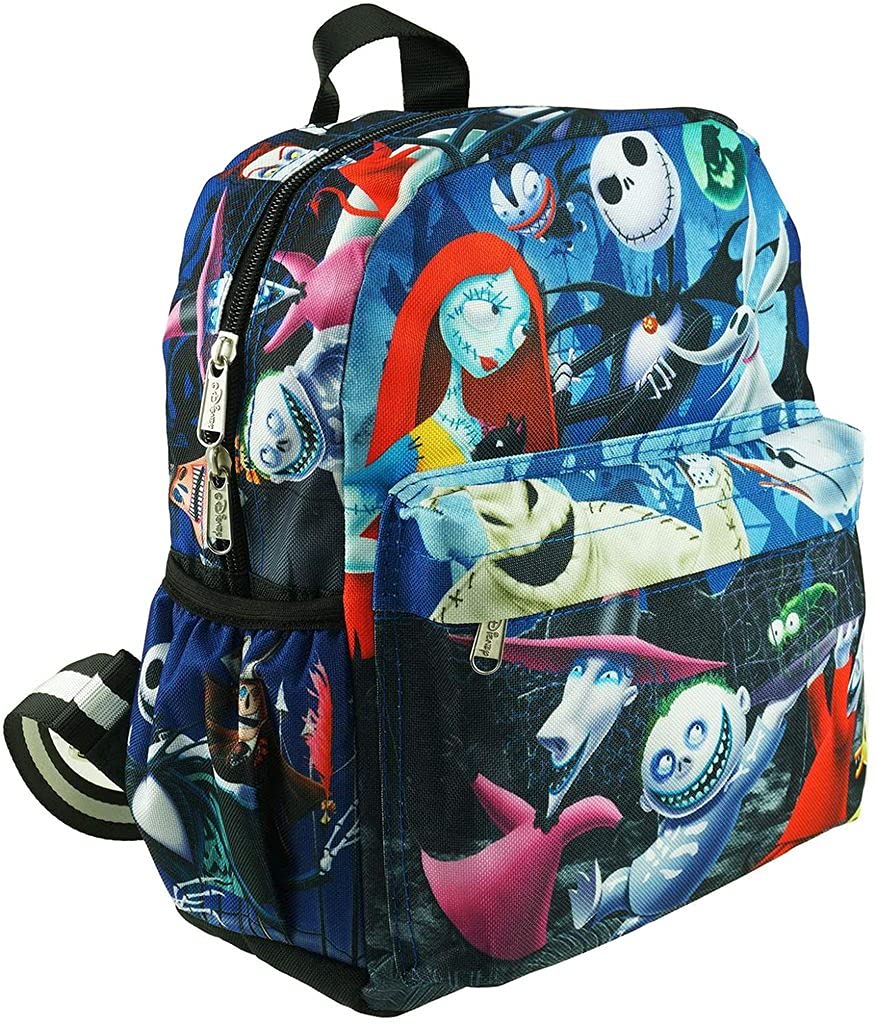 Nightmare Before Christmas Deluxe Oversize Print 12" Backpack - A20273