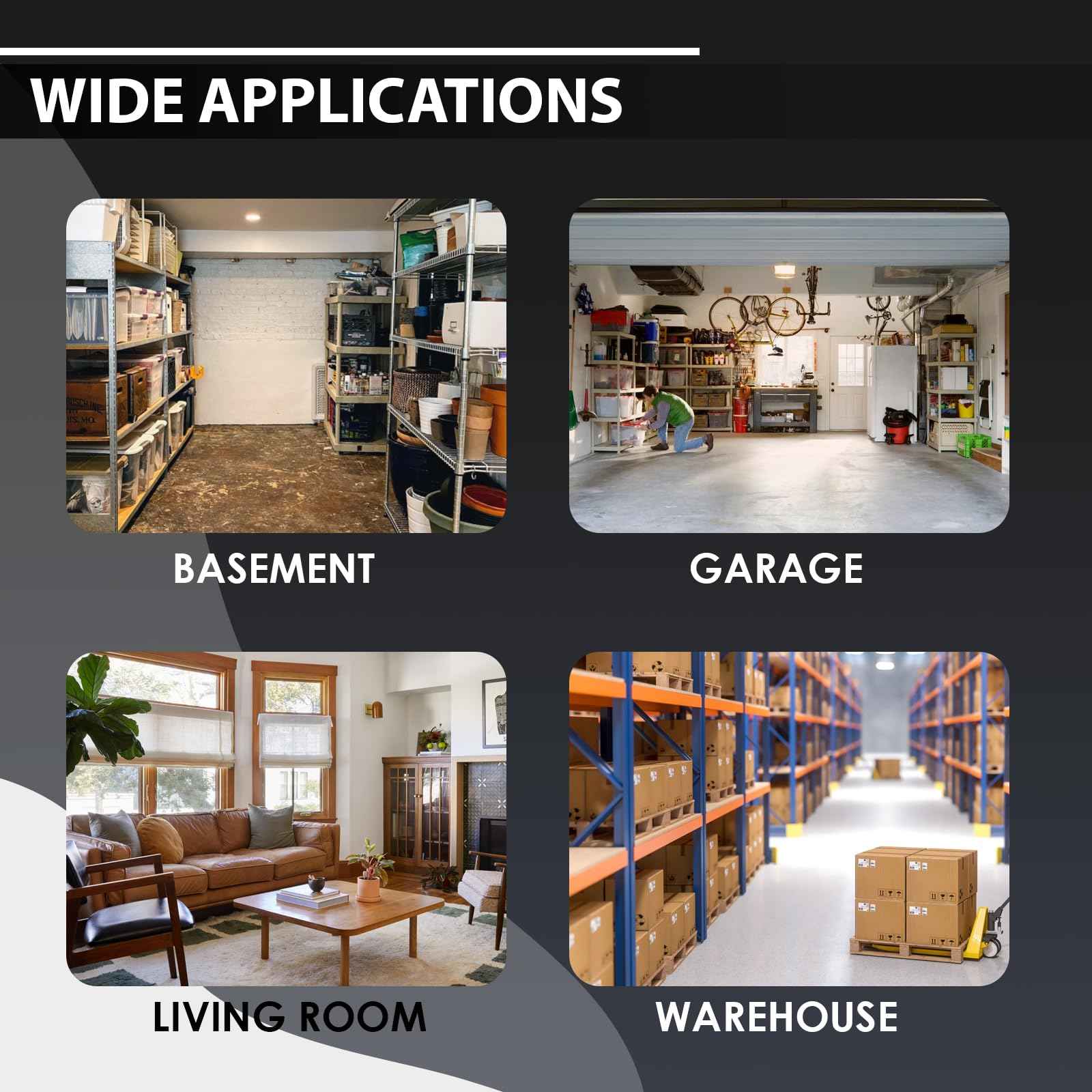 Radon Detector Portable Radon Tester, 0.09-1000pCi/L Radon Detector for Home, 504-Day Data Storage Radon Monitor with Buzzer and Visual Alarm, Large LCD Screen 45-Day Battery Life for Home Basement