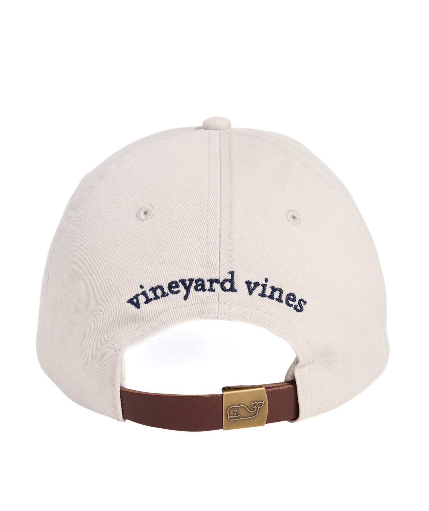 vineyard vines Classic Logo Baseball Hat, Stone, onesz
