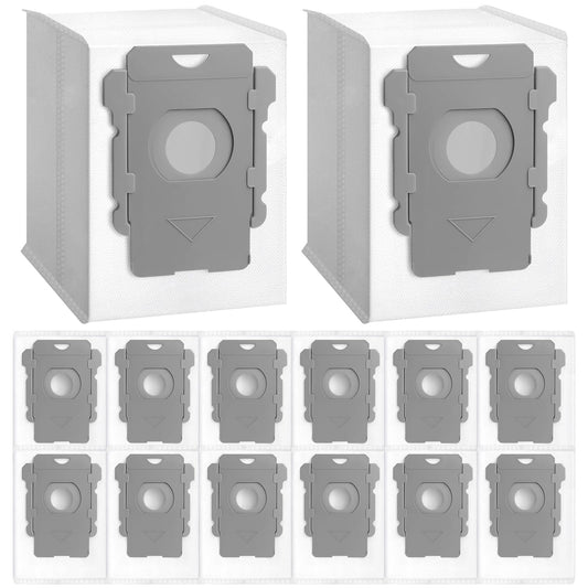14 Pack Replacement Vacuum Bags Compatible with iRobot Roomba i & s & j Series i7, i7+, i3, i3+, i1+, i4, i4+, i6, i6+, i8, i8+, j6, j6+, j7, j7+, s9+ Combo i5, j5, j8+, j9+ Automatic Dirt Disposal
