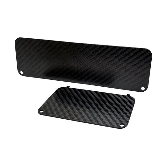 OZ-USA Carbon Fiber Dash Plate and Golf Ball Holder Cover Plate Compatible with EZGO TXT PDS Electric Cart 36V 48V