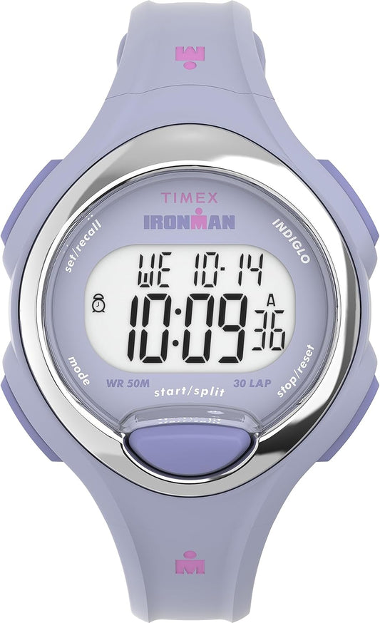 Timex Women's Ironman Triathlon E30 Watch - 34mm Lightweight Design for Active Lifestyles