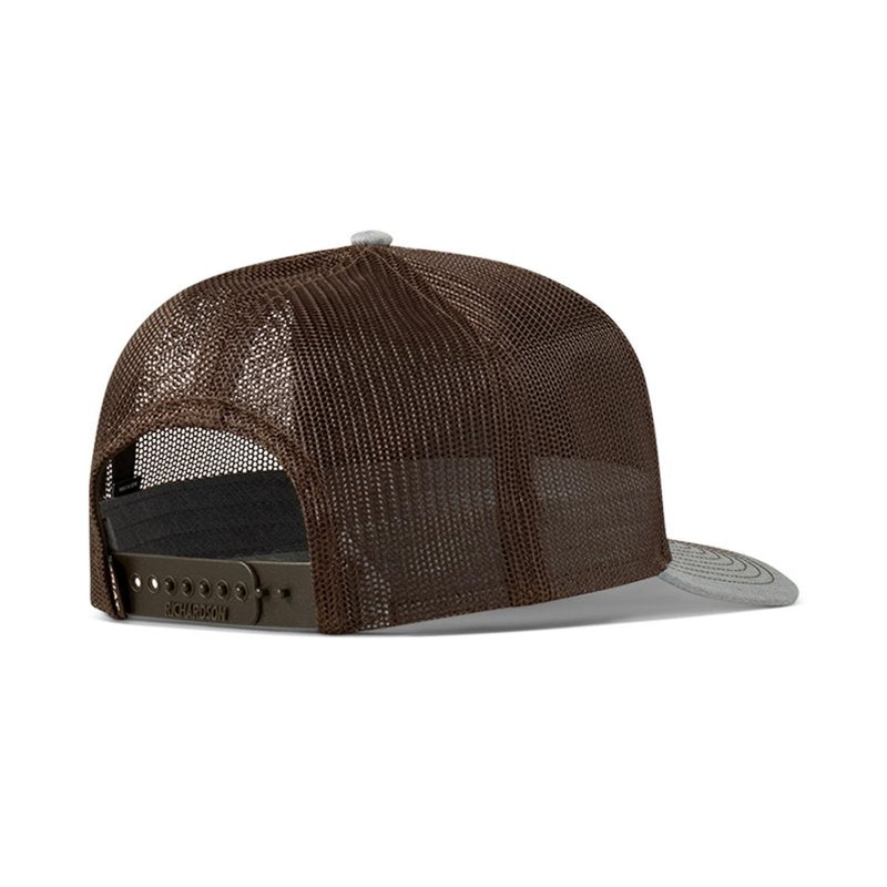 ARIAT Men's Light Grey Richardson 112 Cap with Embossed Shield Patch