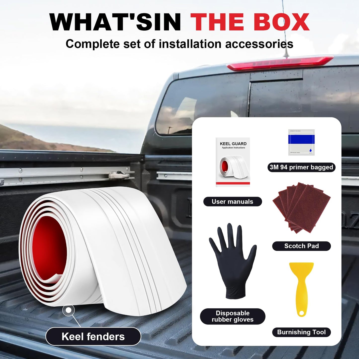 Betollo Keel Guard for Fiberglass Boat: Easy to Install and Securely Adhered,Corrosion Resistance, Fibreglass and Aluminium Marine Self-Adhesive Keel Protectors to Withstand Rocks.