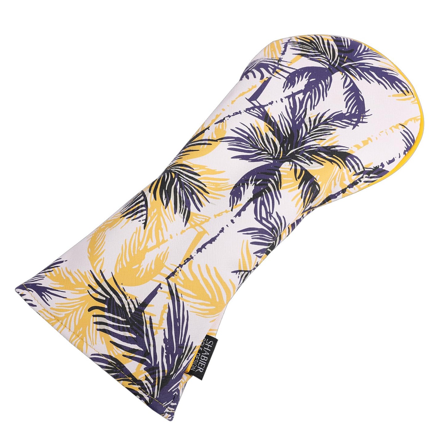 SHABIER Hawaiian Style Two Colors Palm Trees Golf Head Cover for Driver/Fairway/Hybird Club (Driver Cover)