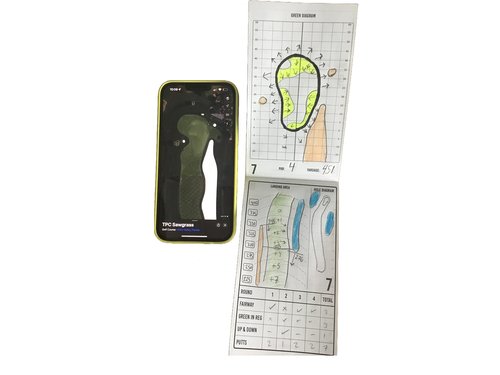 BACK POCKET GOLF Yardage Book (4 Pack) - USGA Conforming and Made in USA - Essential for Tournament Players. Fits Easily Inside Your Yardage Book or scorecard Holder.