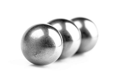 Barnett Stainless Steel Slingshot Ammo Slingshots, Hunting Quality, 38 Caliber, 140 Count,Silver