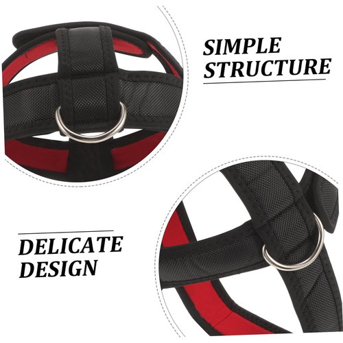 FOYTOKI Adjustable Head Harness Neck Trainer Strap for Strengthening Neck Muscles and Posture Improvement Portable Exerciser for Workout and Rehabilitation