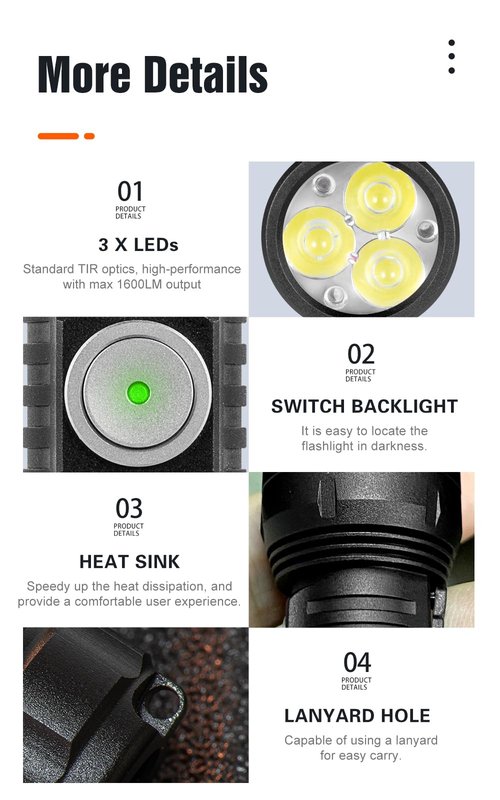 LUMINTOP GT Nano Pro Keychain Flashlight 1600 Lumens Mini Flashlight 152 Meters Beam Distance, Rechargeable Battery (Black)