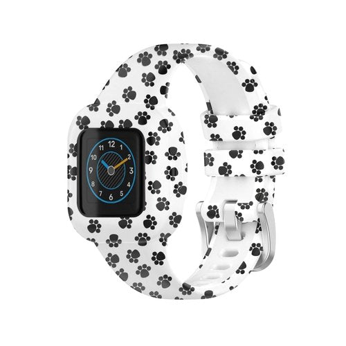 Bands Compatible with Garmin vivofit jr.3 Bands Accessories Replacement Band Camouflage Floral Leopard Pattern Starp with Metal Secure Clasp for vivofit jr.3 (Multicolor)