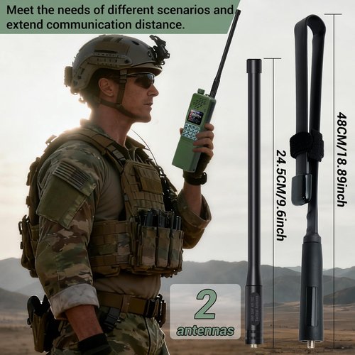 BAOFENG Radio AR-152 PRO Ham Radio Handheld 10W Rechargeable Walkie Talkies Long Range Two Way Radio NOAA Weather Radio GPS,APP Programming Copy Frequency USB Charging Battery Survival Tactical Gear