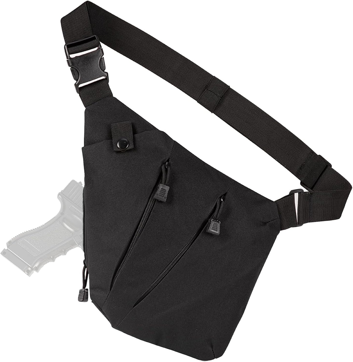 Skiennix Tactical Crossbody Sling Bag - Anti-Theft CCW EDC Carry Solution | Compact Design