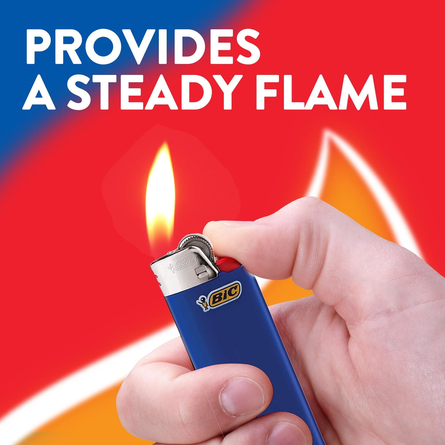 BIC Maxi Pocket Lighter, Special Edition Spooky Series, Halloween-Inspired Designs, Set of 8 Lighters