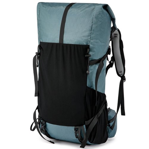 Hiking Backpack,40L to 50L Extra Large Capacity Hiking Bag,Internal Frame Camping Backpack,Upgraded X-PAC Lightweight Sport Daypack Travel Backpack Fit For Mountain Climbing Camping(Grey Green)