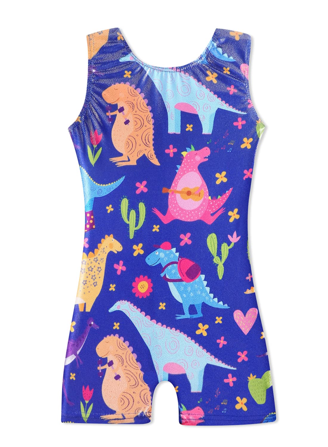 HOZIY Toddler Girl Leotard Gymnastics Biketards Blue Bodysuit Clothes Clothing Dance Dinosaur Gimnasia Girl Girls Gumnastics. Tumbling Outfits 2t 3t 2-3t