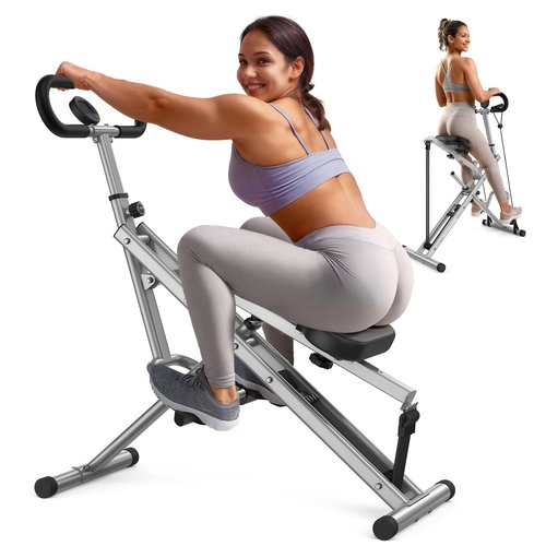 Sportsroyals Squat Machine for Home, Deep Squat Trainer for Women with Resistance Bands, Glutes & Abs Workout, 350lbs Capacity, Foldable