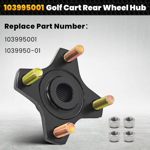 Teilelager 103995001 Golf Cart Rear Wheel Hub Replacement for Club Car Precedent Carryall 2015-2019, for Subaru EX40 Engine, 1039950-01