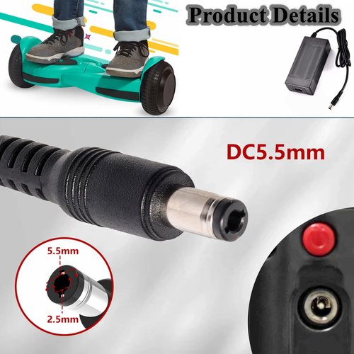 29.4V Charger for Electric Scooter,Suituble for gotrax Scooter GKS,GKS Lumios,GKS Pro,GKS Plus,spx Mini,Lil cub,Flash,Nova,Edge,Glide Chrome