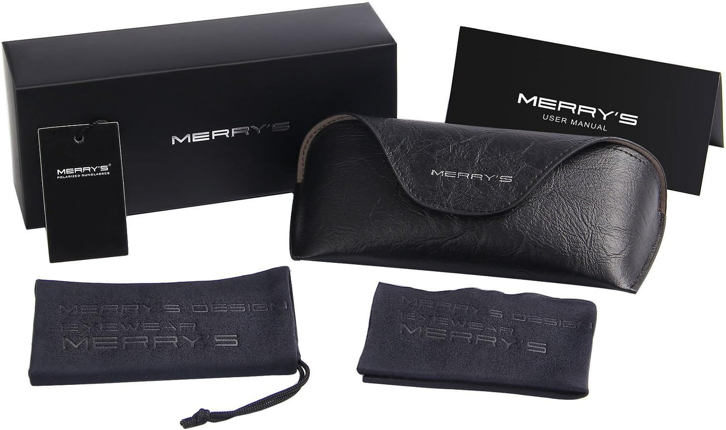 MERRY'S Polarized Sunglasses for Men & Women - Ideal for Outdoor Fishing | Stylish & Durable