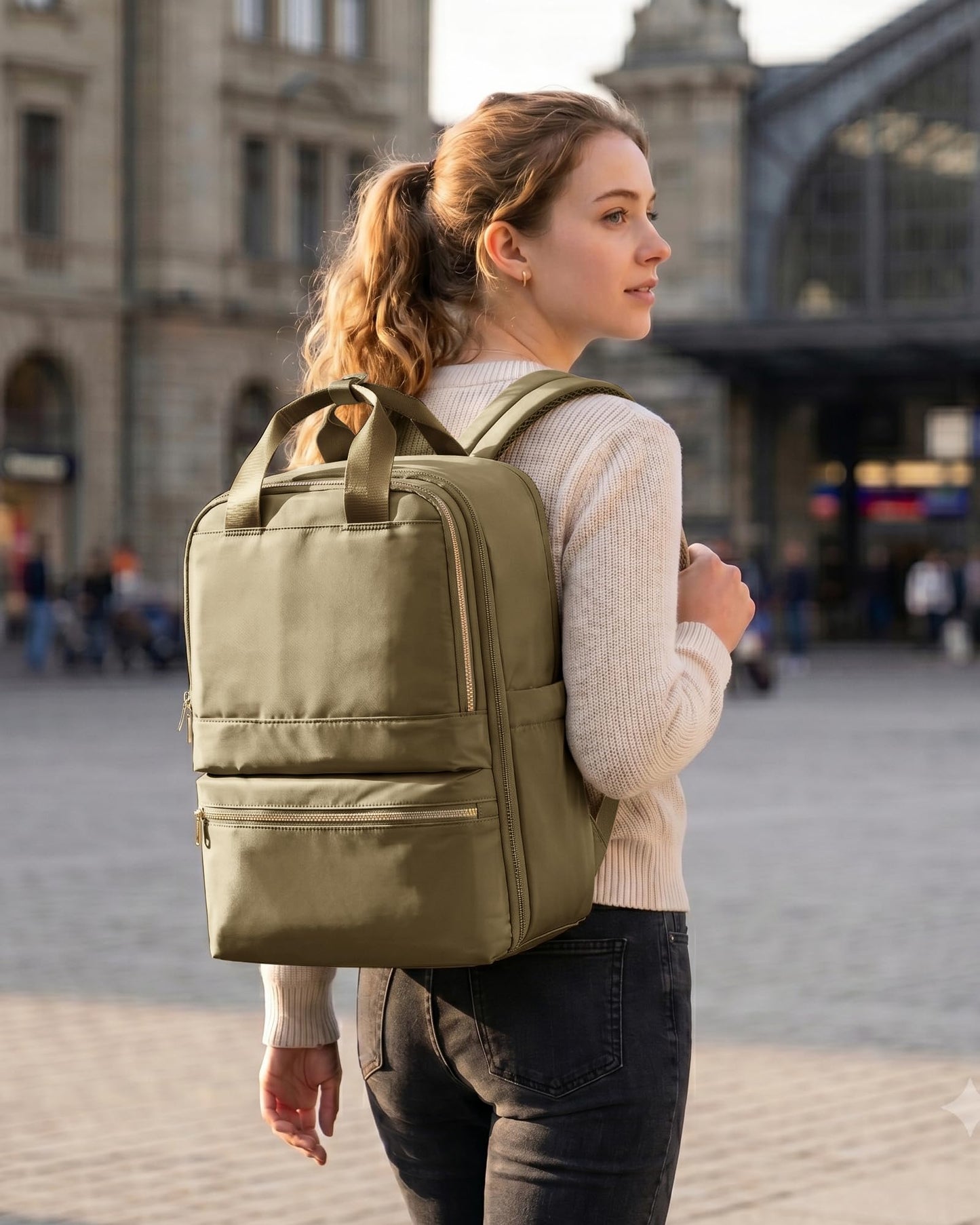 wepadre Small Travel Backpack Carry on Flight Approved Personal Item Travel Bag Carry on Backpack for Women Work Laptop Backpack for Traveling Personal Bags for Airplanes Mochila De Viaje