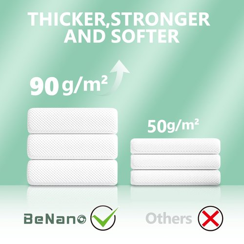 Benano Premium Compressed Towel Tablets Disposable Towel 55.1 in x 27.5 in Large Bath Towel Travel Towel Reusable for Hotel Camping Mountaineering Sports Hiking Beach Swimming Vacation (20 Pack)