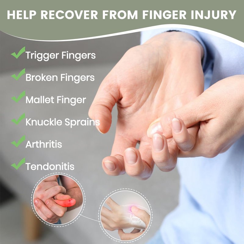 EDNYZAKRN Upgrade Pinky Finger Splint, Trigger Finger Splints for Little Finger, Pinky Brace Wrist Support for Carpal Tunnel Arthritis Tendonitis