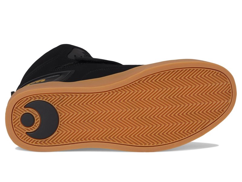 Osiris Men's Rize Ultra Black/Gold/Gum 7 Medium