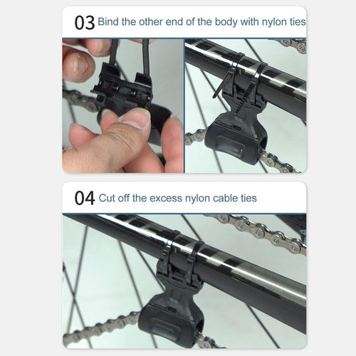 Alomejor Mountain Bike Chain Tensioner,Easy Installation Anti Drop Chain Retention,Chain Retention System,Bike Repair Tool for Bike Enthusiasts Mechanics Professional Repairs DIY Maintenance