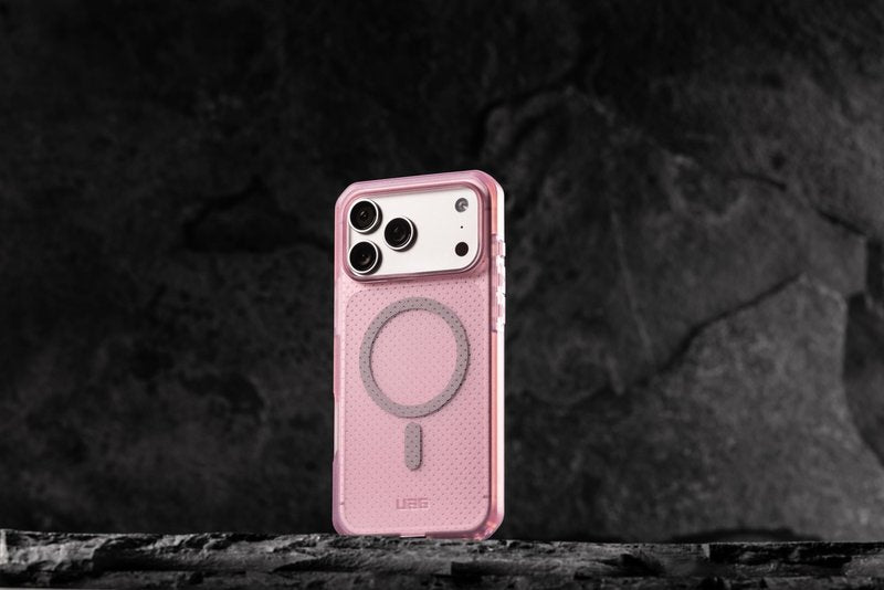 URBAN ARMOR GEAR UAG Designed for iPhone 17 Pro Case Dot - Compatible with MagSafe Translucent Military Grade Protective Cover, Purple