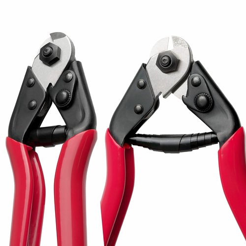 CyclingDeal Heavy Duty - Stainless Steel Cable Wire - Cutter Scissors Repair Tool - Bike Bicycle Brake MTB Cable, Small Hard Wire