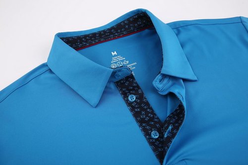 Alex Vando Men's Golf Shirt - Moisture-Wicking Quick-Dry Solid Short Sleeve Polo | Stylish Comfort