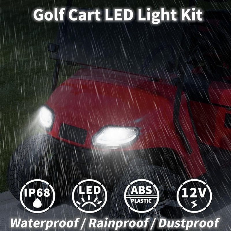 Shu-Ran Golf Cart Headlight Taillight for TXT freedom T48 2014-Up