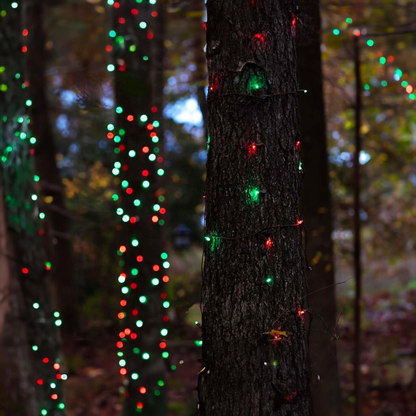 1000 LED Halloween String Lights 328FT - Waterproof Outdoor & Indoor Decor with Remote, 8 Modes - Purple & Orange for Parties & Yard