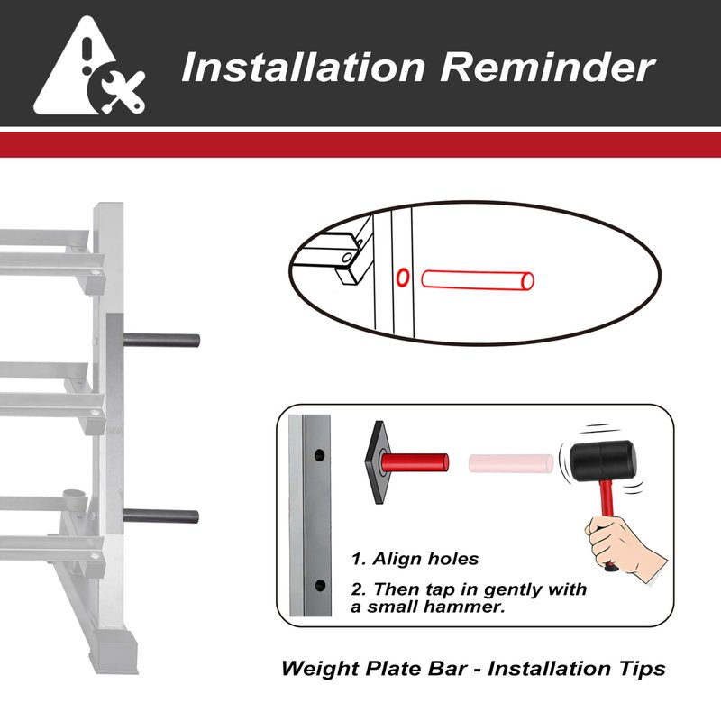 VIODEX 3 Tier Multifunctional Dumbbells Weights Barbells Rack, 1100 lbs Weight Capacity (Rack Only)