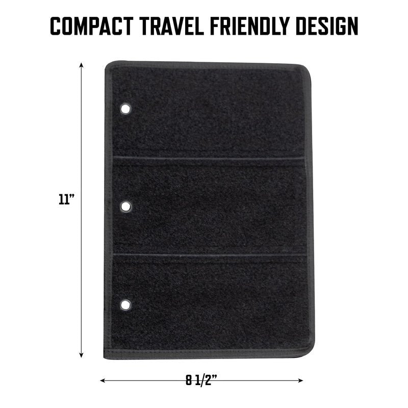 Rothco Hook & Loop Patch Book - Organize Your Collection of Patches with Ease - 8 1/2 x 11 3/6