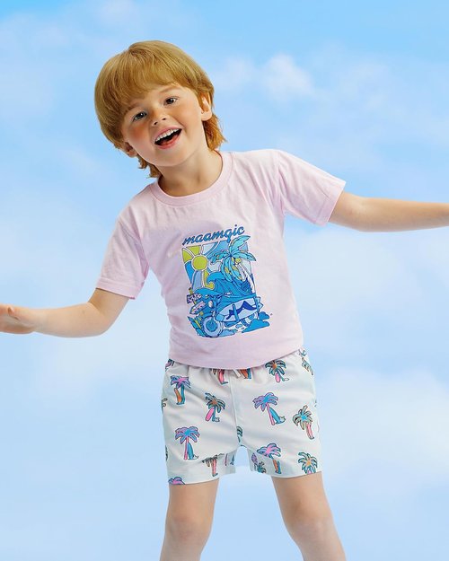 Maamgic Boys Swim Trunks - Quick Dry Compression Liner Bathing Suit | Anti-Chafe Design