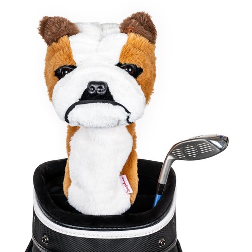Daphne's Headcovers Bulldog Driver Headcover | Premium Driver Headcovers | Funny Golf Club Covers | Stylish Protection for Your Clubs | Men's Golf Gear | Driver Headcover for Men and Women