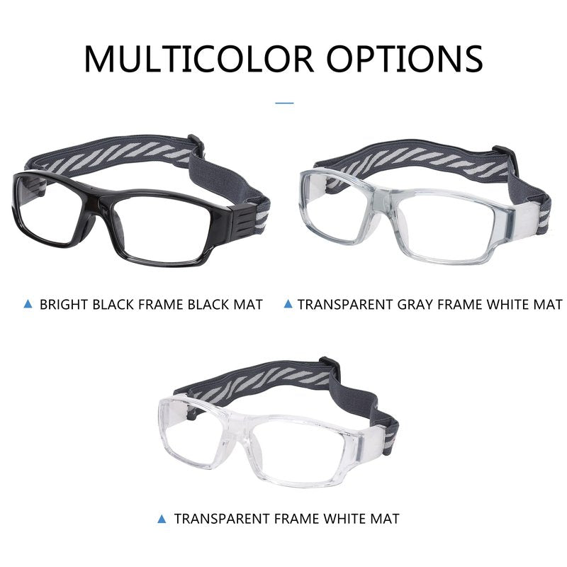 SooGree Sports Goggles Glasses for Men Womens,Racquetball Basketball Football Soccer Protective Eyewear Sport Eyeglasses with Shock Absorption