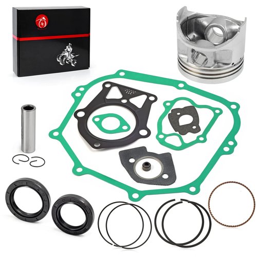 285cc Engine 4 Stroke Top End Piston & Ring and Gasket Seal Kit Standard Bore Compatible with Yamaha Golf Cart G2 G5 G8 G9 1985-1995 G11 1993 1994 J38-11610-00 J38-11631-01