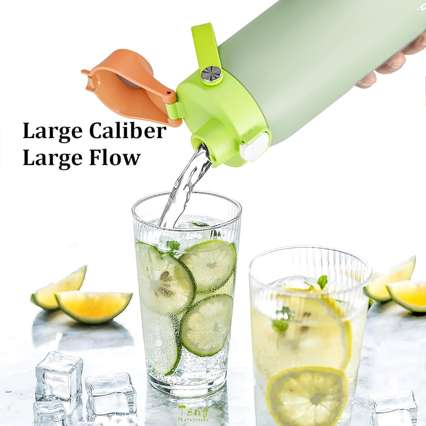 Owala 2-in-1 Replacement Lid - BPA-Free, Leak-Proof Design for 16oz-40oz Freesip Cups