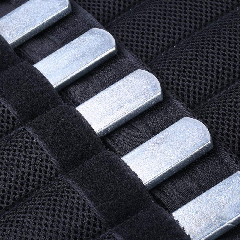 PXRJE 8PCS Weighted Vest Steel Plates Adjustable Rustproof Strength Training Weight Long Steel Plate w/Round Head for Loading Leg Guards Weighted Vest(size:8 PCS)