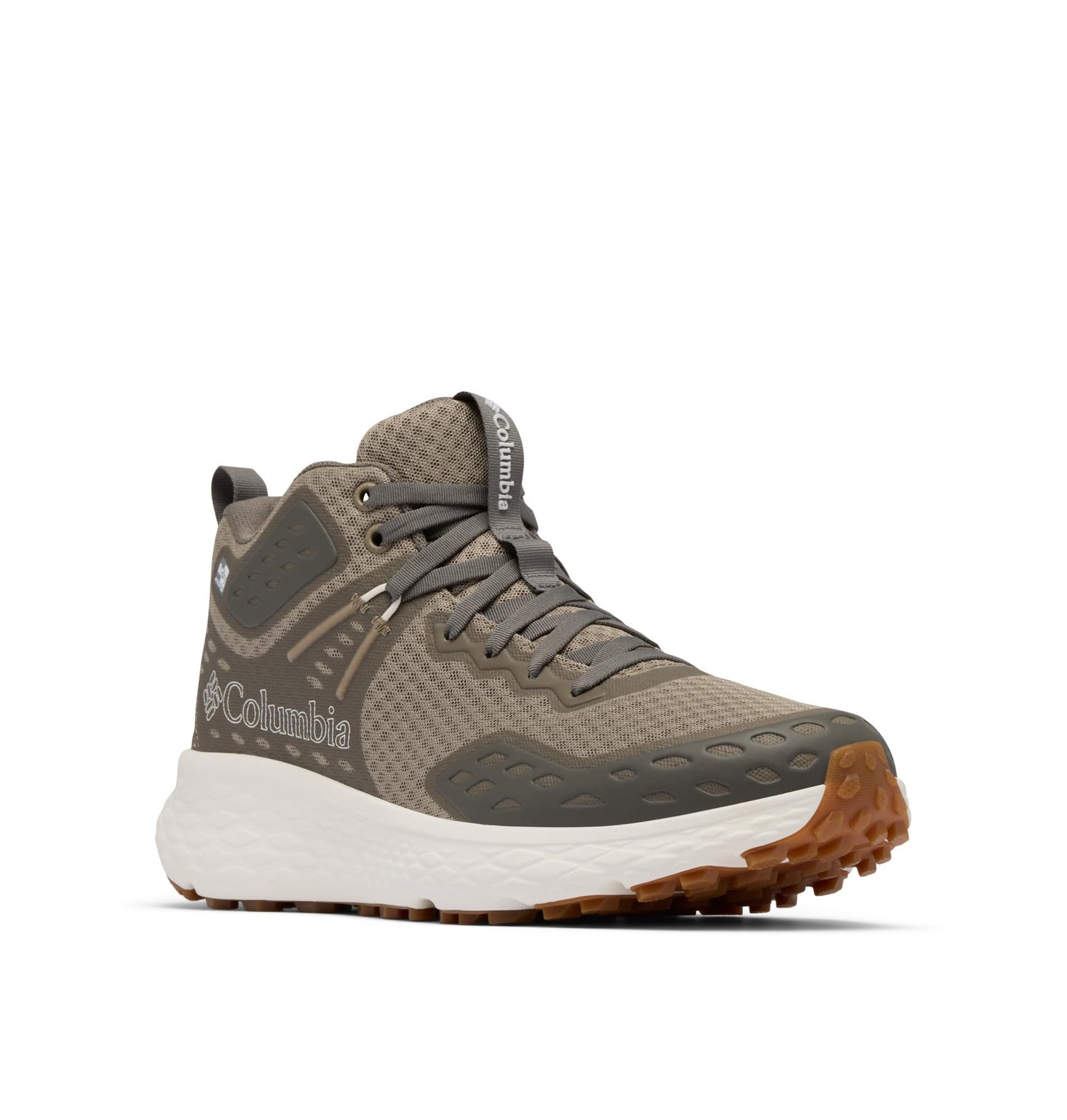 Columbia Men's Konos TRS Outdry Mid Waterproof Shoe, Tusk/Quarry, 11