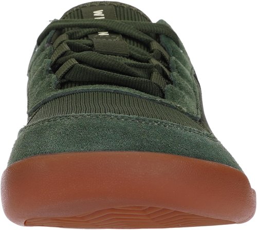 WHITIN Mens Wide Width Toe Box Barefoot Shoes Zero Drop Sole Sneaker Minimalist Knit Size 11 Knit Minimus Training Weightlifting Walking Green 45