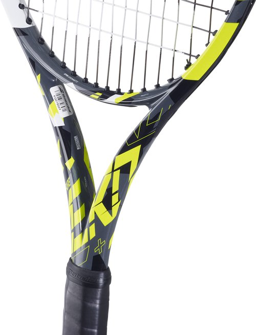 Babolat Pure Aero Plus Tennis Racquet (4 1/4" Grip) Strung with 16g White Syn Gut at Mid-Range Tension