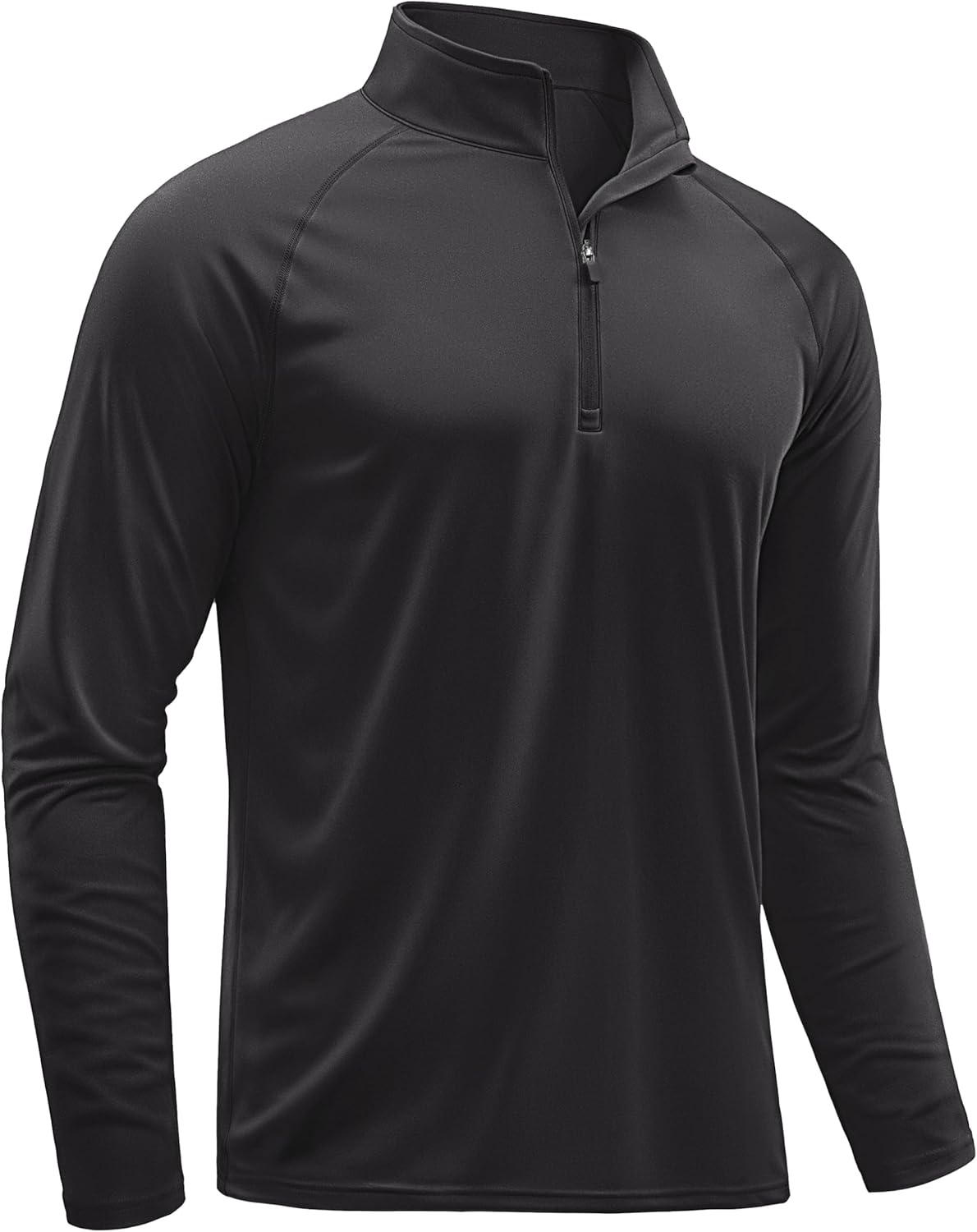 TACVASEN Men's Athletic Long Sleeve Shirts - UPF 50+ Sun Protection | 1/4 Zip Pullover for Outdoor Running