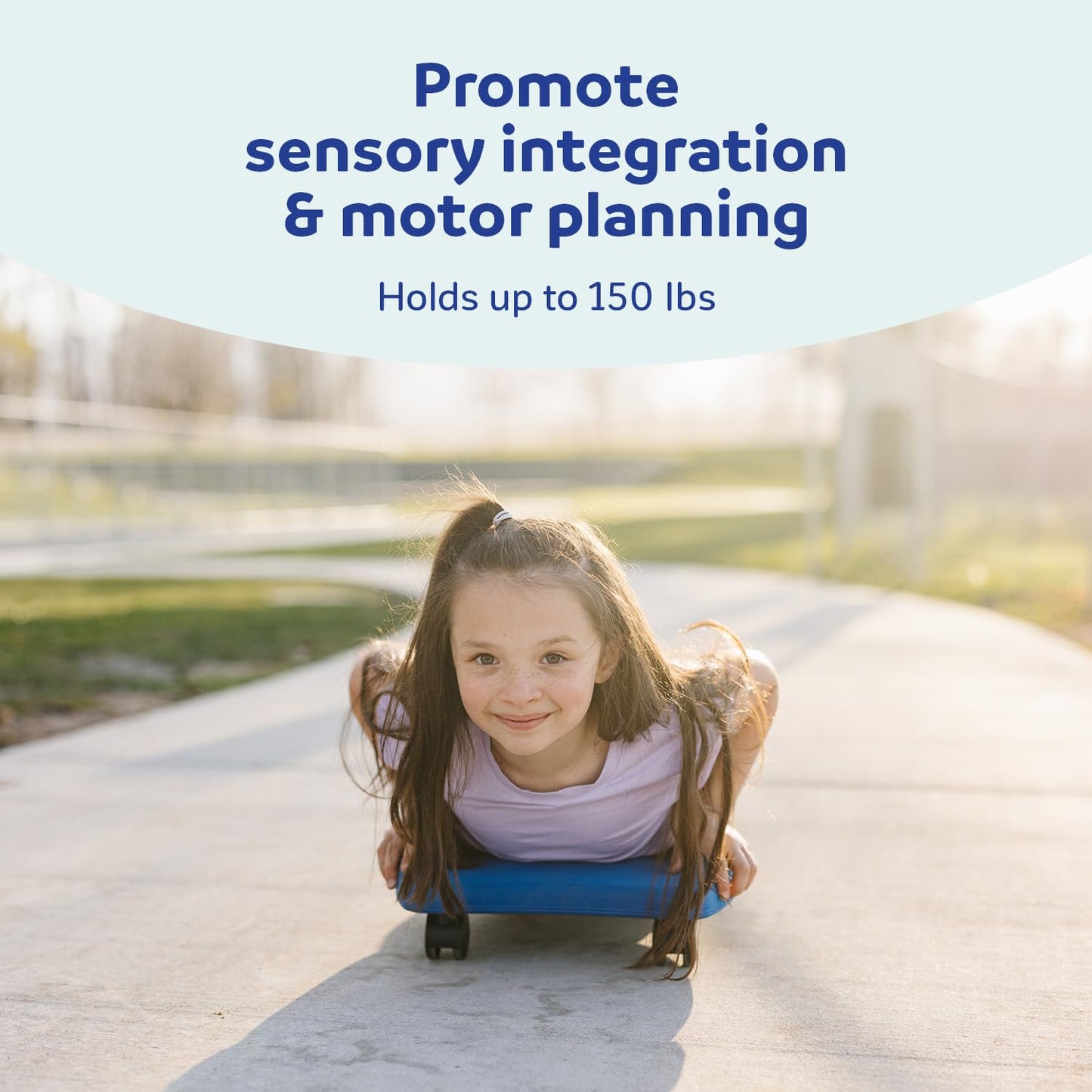 Fun & Function Foam Tummy Scooter - Scooter Board - Padded for Kids PE & Gym - Ages 3+