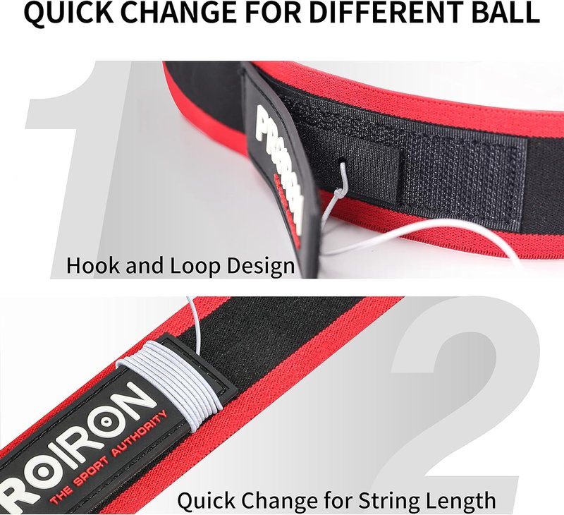 PROIRON Boxing Reflex Ball - Improve Reaction Speed and Hand Eye Coordination, Reflex Boxing Ball Headband with Safety Glasses for Children and Beginners Home Boxing Sports