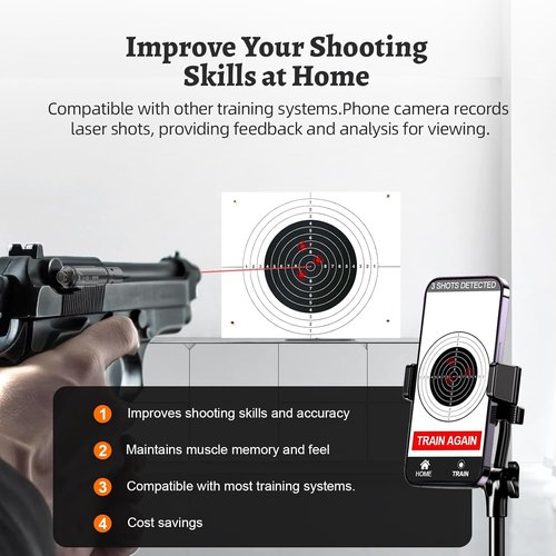 LaserLyte 9MM/223REM/380ACP/38SPL Training Cartridge - Dry Fire System with Batteries & O-Rings