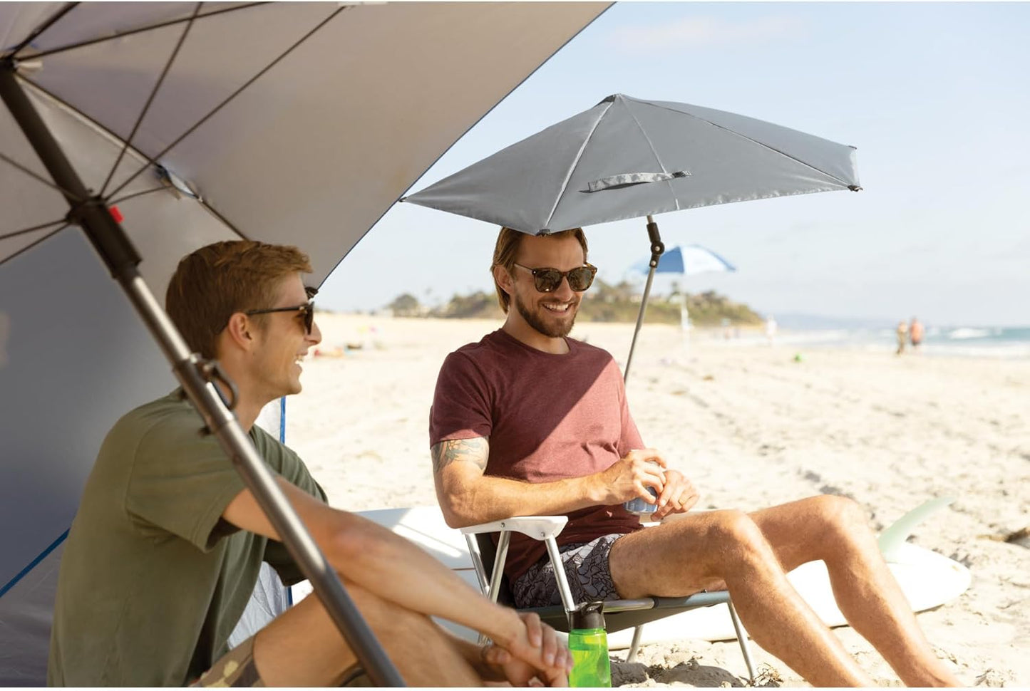 Sport-Brella Versa-Brella Adjustable SPF 50+ Umbrella with Universal Clamp | Portable Sun Protection