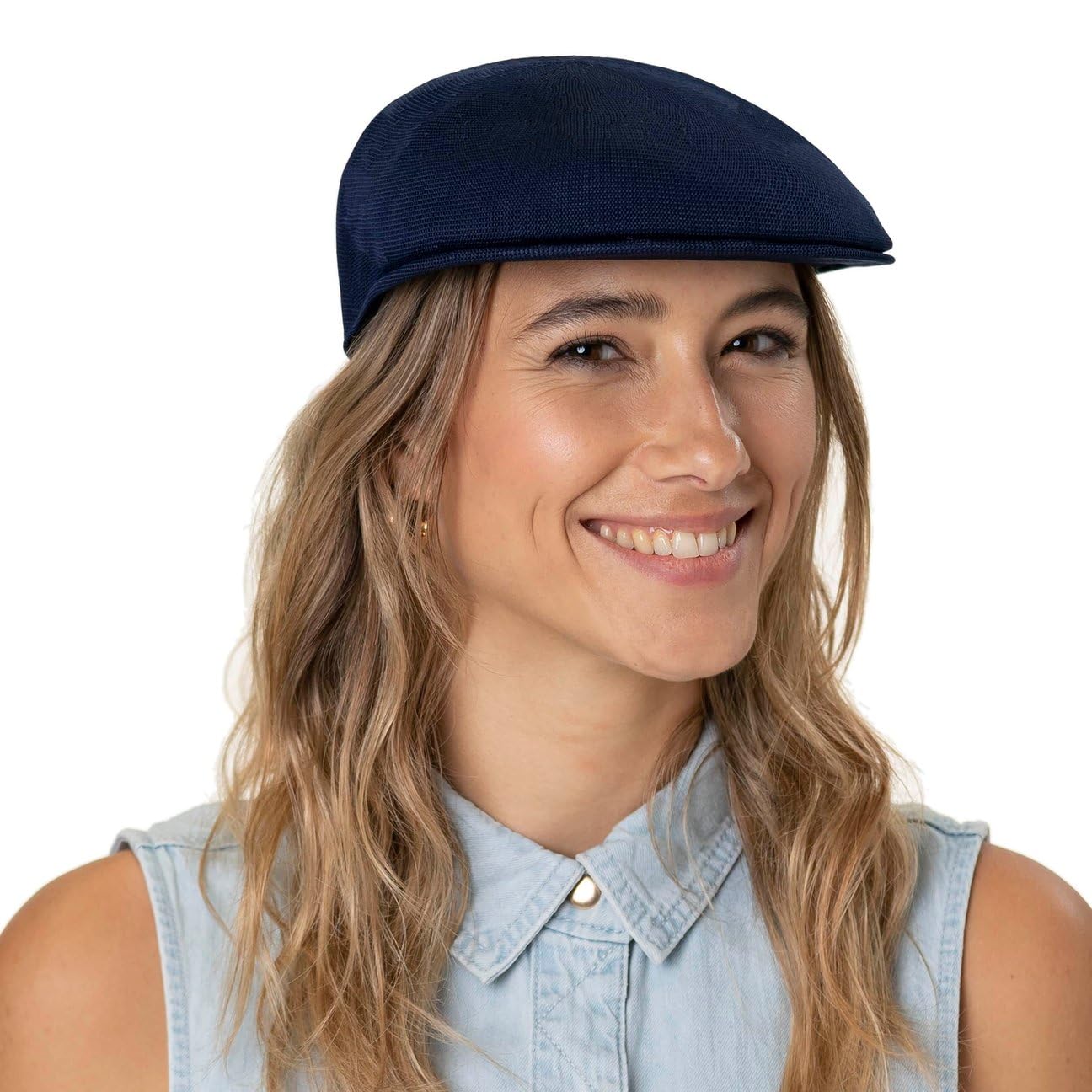 Kangol Tropic 504 Hat, Ivy Hat for Men and Women, Flat Cap, XX-Large, Black